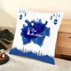 Eid Al-Adha Cushion Cover Soft Short Plush Pillow Cover Smooth Cozy Texture Aesthetic Cushion Case Home Decor