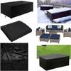 Garden Table Cover Outdoor Furniture Cover 213x132x74cm, Waterproof Garden Table Cover Furniture Protection Cover Rectangular Garden Furniture Cover (