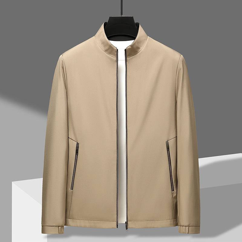 Men's Autumn High-End Business Casual Stand Collar Jacket
