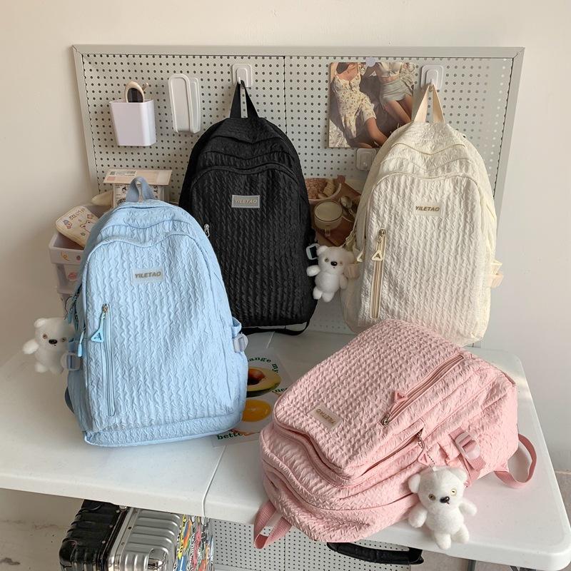 Small fresh student original style schoolbag soft sister large capacity primary school students junior high school backpack