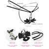 Hot Perspective Young Woman Women's Thong Sexy Embroidery Low Waist Metal Buckle Seduction Panties Sexy T-pants 2171