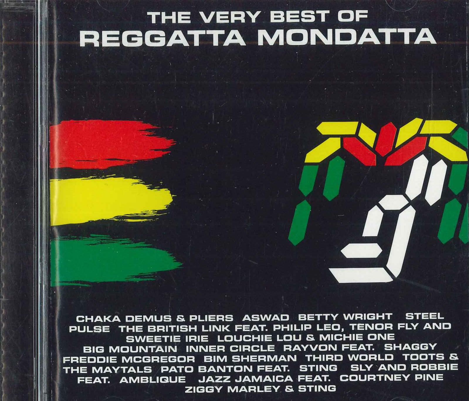 

CD VARIOUS - Very Best Of Reggatta Mondatta POCP7460PROMO UNIVERSAL Japan World Music Used