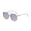 Vintage Oval Frame Glasses Metal Double Beam Aviator Sunglasses Men'S Senior Sense Driving Sunscreen Sunglasses