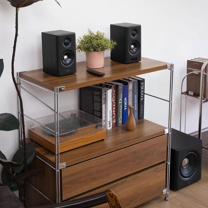 Altoparlanti da scaffale amplificati 2.1 - EDIFIER - S355DB - Subwoofer 8" wireless - 150W Tri-amp - Bluetooth 6.0 LDAC