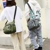 Herre Skuldertaske Oxford Stof Afslappet Rejse Crossbody Taske Stor Kapacitet Mellemaldrende Lille Firkantet Taske Værktøjstaske