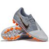 Nike Phantom Venom Round Toe Comfortable AG (Rubber Short Studs) Non-Slip Durable Soccer Shoes Men Soccer Shoes Gray AV3038-008
