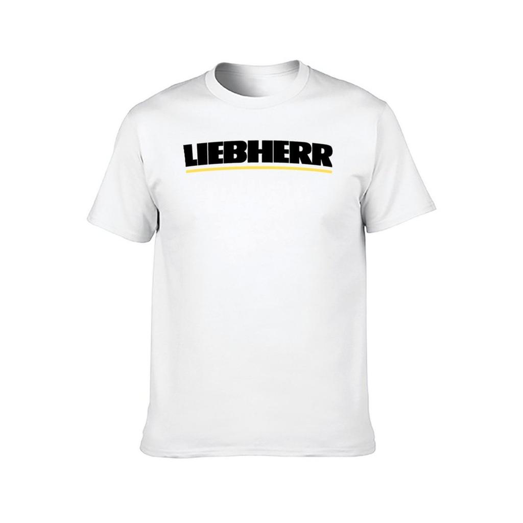 Liebherr Logo T-Shirt G Man T Shirts for Men Man T Shirt Cotton High Quality T-Shirt