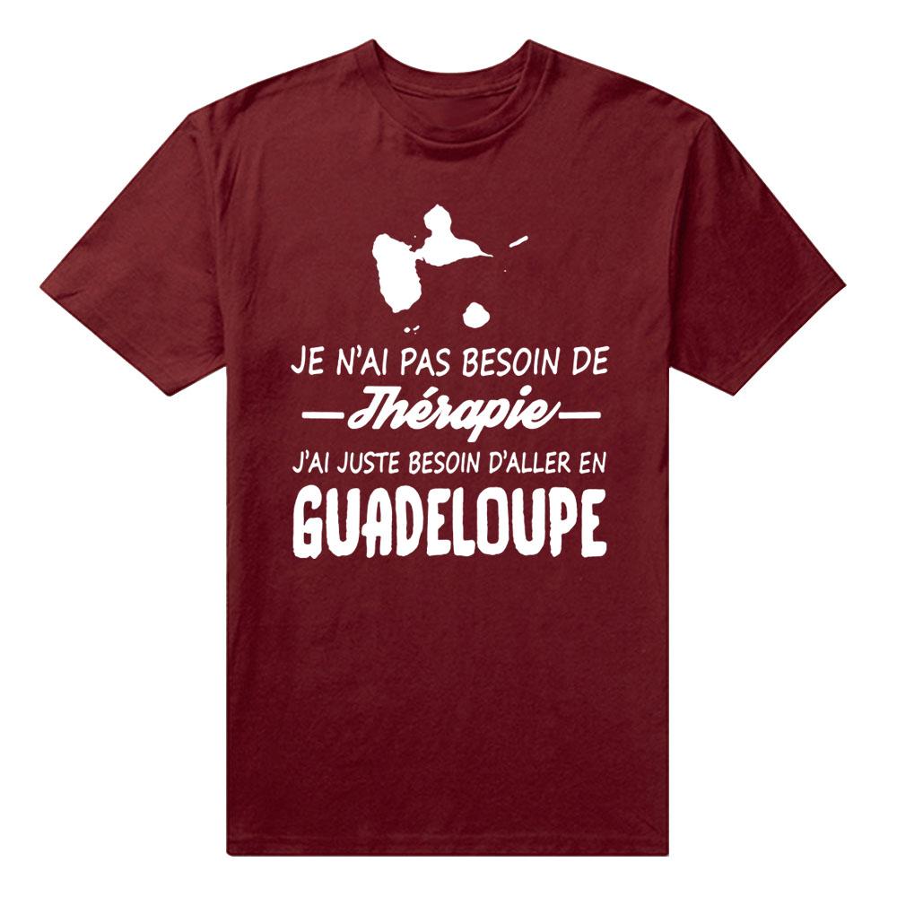 Nový letní styl Guadeloupe bavlna krátký rukáv vtipné tričko grafické Harajuku hip hopové tričko streetwear