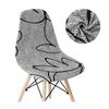 High Elastic Milk Silk Chair Cover Removable Solid Dining Room Living Room Decor Slipcover