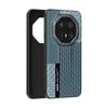 For Huawei Mate 70 RS Case Slim Lightweight Shockproof Anti-Fingerprint Carbon Fiber Case Alloy Lens Anti-slip Grip Funda