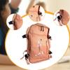 Borsa per Pattini da Ghiaccio Pattinaggio Artistico Grande Capacità Portatile Zaino a Rotelle