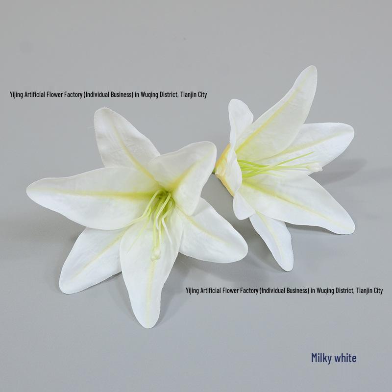 3D Silk Lily Hairpin & Headdress - Dance Prop & Floral Decoration
