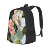 Golden Pear Blossom Acrylic Painting 3d Print Design Backpack Student Bag Art By Amy Herman Golden Pear Blossoms Pallet Knife