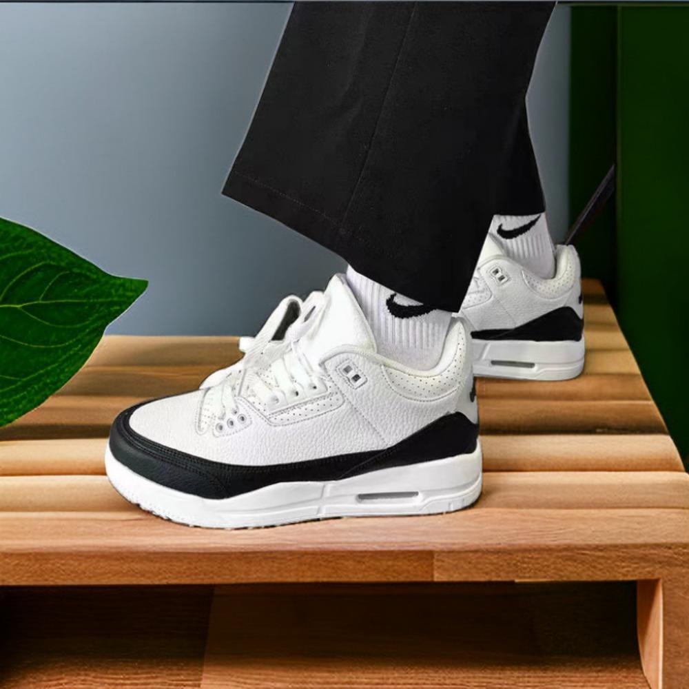 Herren Sneaker Trendige College Farbblockierung Dämpfung Weiße Schuhe Atmungsaktive Sportschuhe