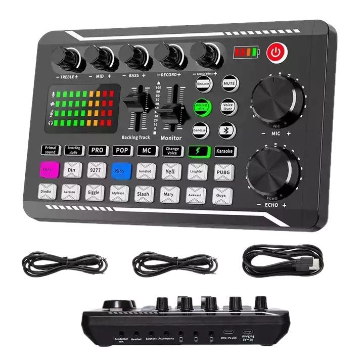 BM800 Microphone Kit with Sound Card & Headphones for Live Streaming and Podcasts