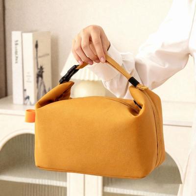 1 Stück tragbare, große, isolierte Lunchtasche, wiederverwendbare Thermotasche aus Aluminiumfolie für Büro und Mittagessen, Kühltasche