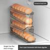 Large Capacity Egg Roller Rack Household Egg Organiser New Automatic Egg Roller
