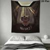 The Binding of Isaac Wall Tapestry Aesthetic Wall Hanging Printed Fabric Blanket Decorative Tapestries for Bedroom Living Room Home Decor