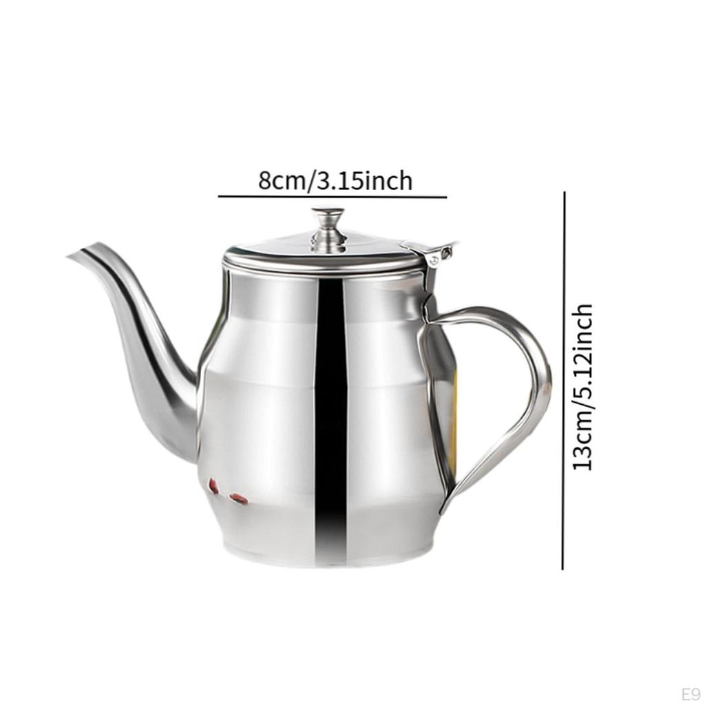 Pojemnik na olej ze stali nierdzewnej Narzędzie kuchenne Wielofunkcyjny pojemnik do przechowywania Butelka na sosy Dom Piknik