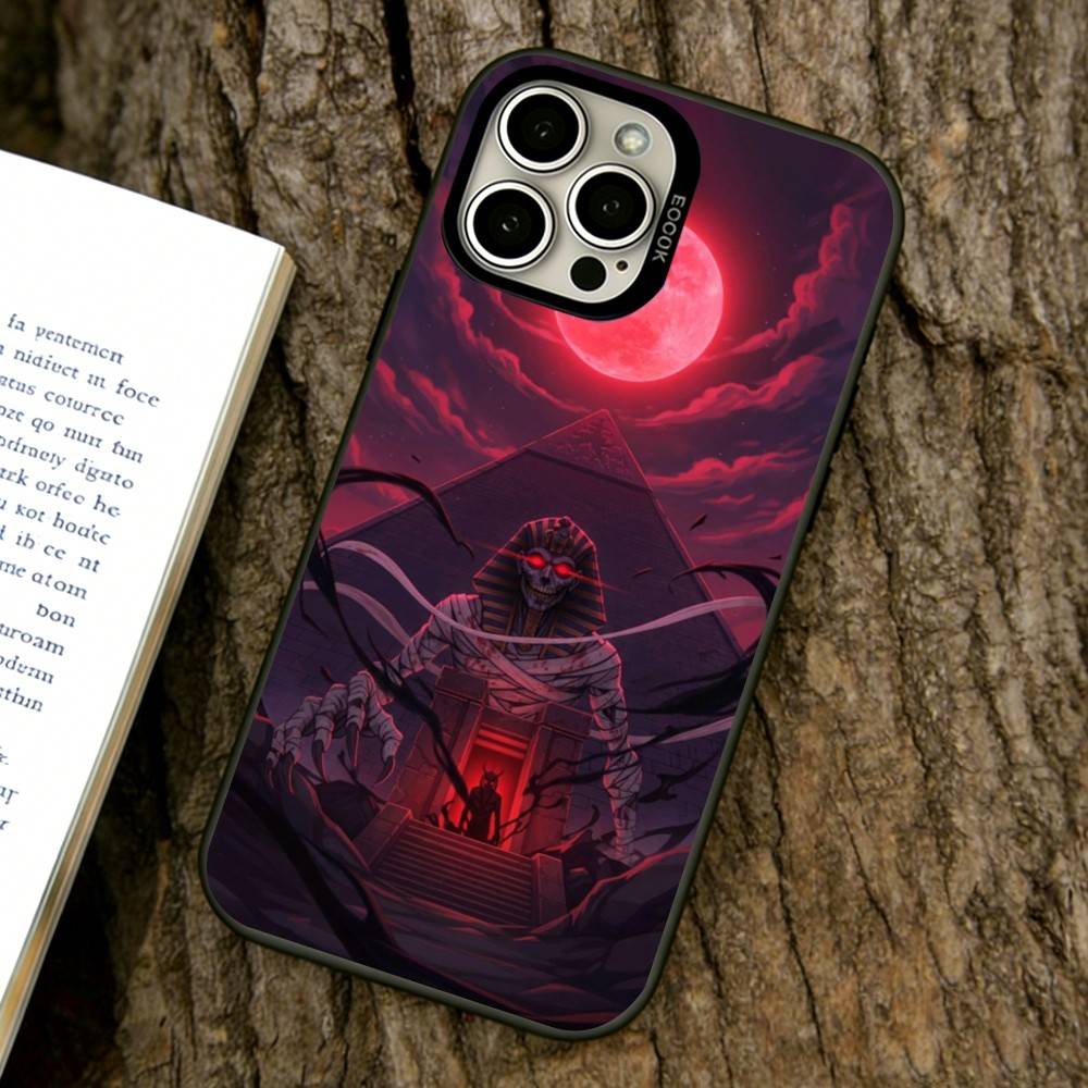 

Ancient Egyptian Anubis Phone Case For iPhone 17,16,15,14,13,12,11 Plus,Pro Max,XS,Colorful Silver Phone case Funda Cover iPhone16Plus