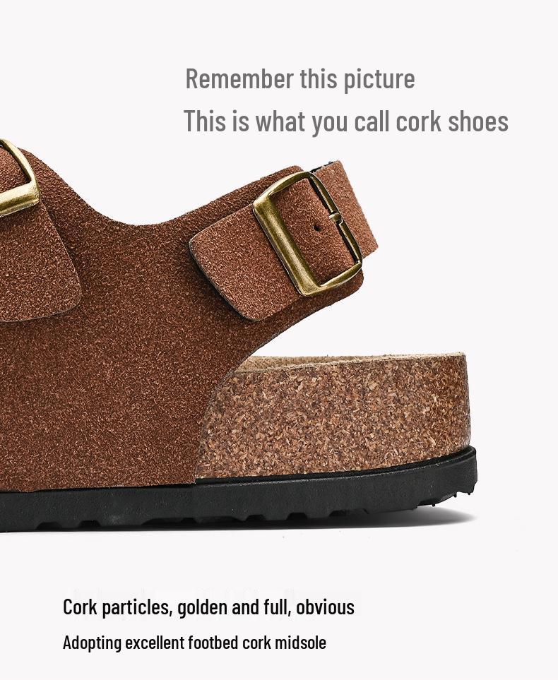 Men's Non-Slip Summer Sandals - Wear-Resistant Driving & Beach Slippers for Outdoor Sports