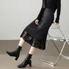 Demana Elegant High-Waist Pencil Skirt