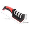1Pcs Manual Kitchen Knife Accessory Sharpening Tool Ceramic 3 Stage Professional Kitchen Knife Sharpener