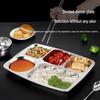 Chu Wanya 304 Stainless Steel Divided Food Tray