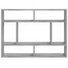 VidaXL Wall Shelf Sonoma Grey 75x16x55 Cm Engineered Wood 815844