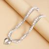Accessories Sweet Cool Spice Girl Style Love Pendant Clavicle Chain Light Luxury Winding Multi-Layer Necklace