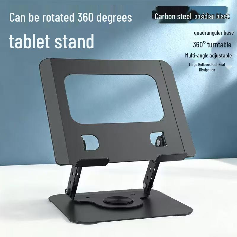 Portable 2-in-1 Laptop & Tablet Stand: Cooling, Adjustable & Foldable