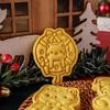 Christmas Cat Biscuit Cutters Cookie Stamps Fondant Pastry Mould Plastic Cookie Cutters Kitchen Baking Supplies