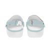 White Printed EVA Clogs for Women Men Breathable Lightweight Slip On Casual Footwear Soft Sole Summer Sandals Daily Walking