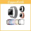Elegant Milanese Metal Strap Wrist Band Bracelet With Frame For Fitbit Blaze Watch Tracker