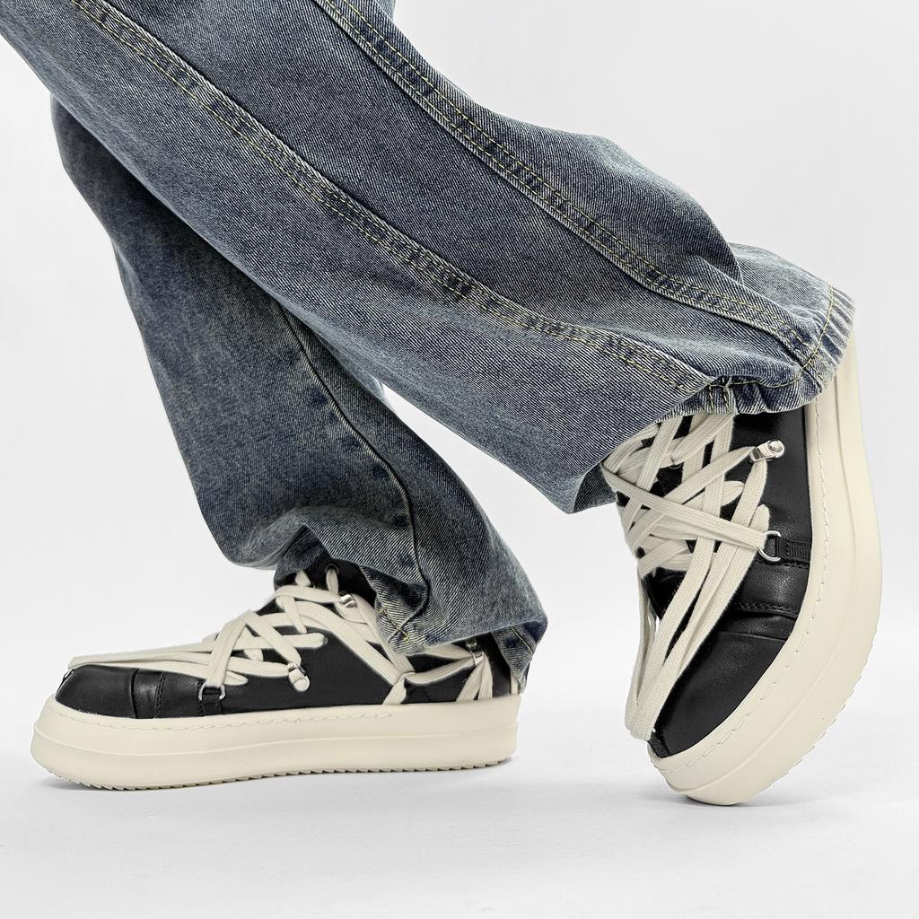 Men's summer new casual canvas shoes thick-soled breathable round head rubber sole sports shoes are hot-selling