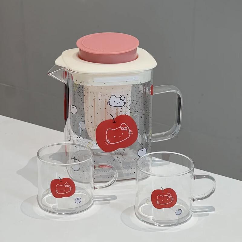 Shangqi Cute Glass Tea Set with Filter Teapot