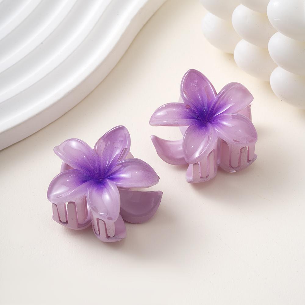 

2 шт. заколка для волос в виде цветка плюмерии, маленькая заколка для волос, женская заколка-краб для волос, корейские зажимы для волос, аксессуары для волос, дропшиппинг