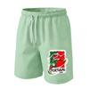 Men's Soccer Print Athletic Shorts for Casual Wear