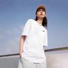 Li-Ning Solid Color Quick-Dry Breathable Round Neck Short Sleeve T-Shirt Women Tops White YTSU154-1