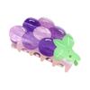 Fruit Theme Acrylic Hair Claw Clip For Women and Girl Ponytail Holder Strong Hair Grip With Vibrancy Color Daily Wear