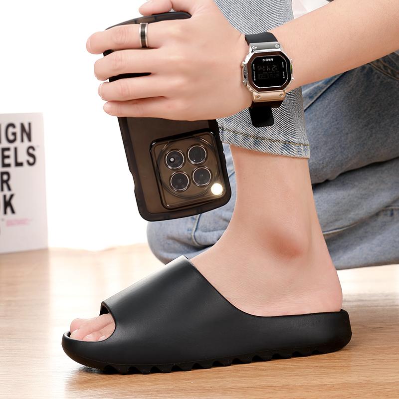 TUINANLE Pantofle Eva, Silné Měkké Podrážky, Pocit Léta při Chůzi po Houbě pro Relaxaci, Plážové Protiskluzové Sandály