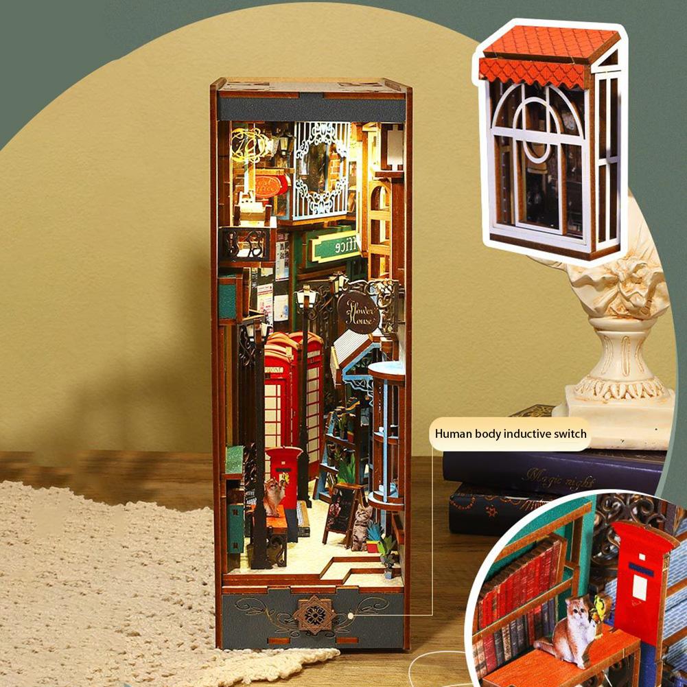 

DIY 3D Wooden Island Holiday Books Nooks Kit Sturdy Charming Assembled Miniatures For Bedroom China Mainland