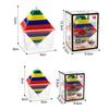 Magic Turn Pattern Tower Children'S Intelligence Building Block Rubik'S Cube Puzzle Science And Education Assembly Toy With Instructions