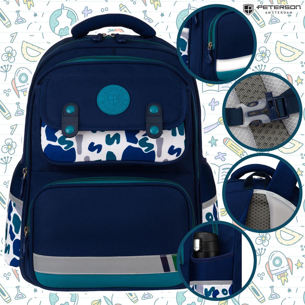 PTN PS2-6067 Blue-Green Backpack