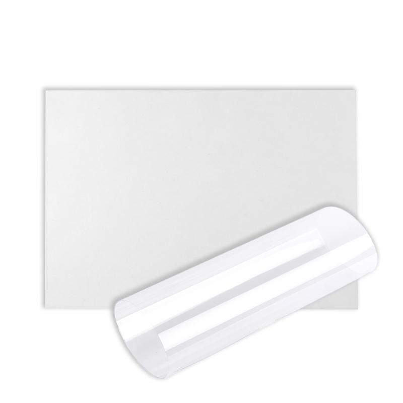 Foglio in PVC Trasparente Per Filtro Colore Flash Fotografia Pellicola Gel Acetato Colorato A4 Pellicola Trasparente Foglio di Plastica Spessore 0,3 mm Fai da Te