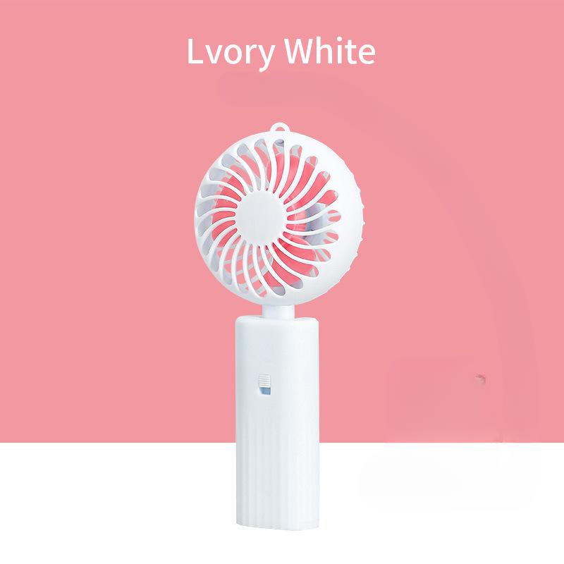 Handheld Fan Outdoor Portable USB Charging Cartoon Small Fan Portable Student Gift Home Mini Heat Relief Small Fan