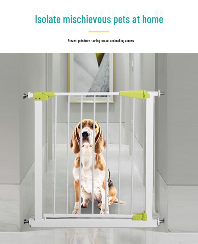 Child & Pet Safety Gate: No-Drill Stair & Door Guard Fence