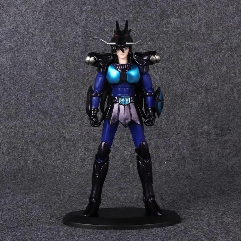 19CM Japanese Anime Saint Seiya Figure Phoenix Ikki Hyoga Seiya Shiryu Standing Figure Toy PVC Box Figure Collection Decoration