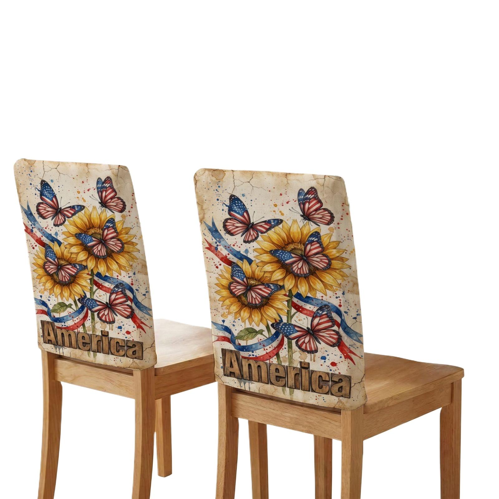 Independence Day Chair Cover One Size