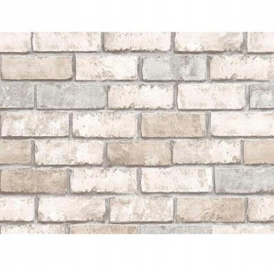 Vinyl Wallpaper On Non-Woven Backing, Brick Imitation, 10m
